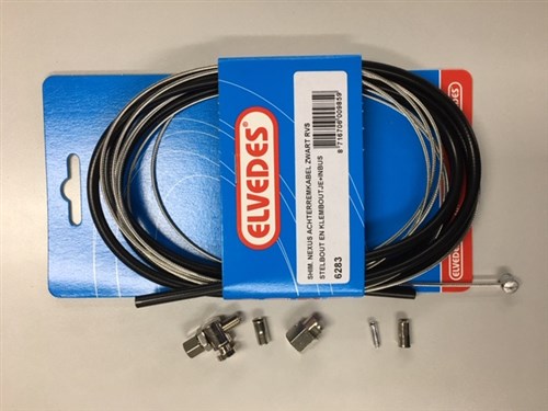 Rollerbrake Kabelkit Elvedes BR -IM41 50 53 1700mm 2250mm in acciaio inossidabile - nero (su mappa)