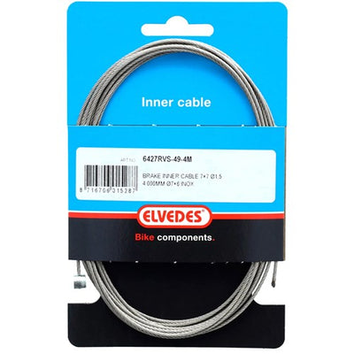 Elvedes rem binnenkabel ton 4 meter 49 draads 6427rvs-49-4m