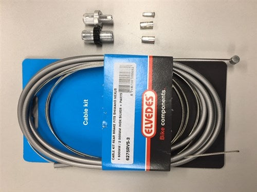 Elvedes A-Brake Cable Nexus Silver Acero inoxidable 6275RVS-3