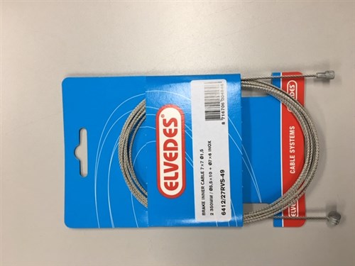 Elvedes Gear -En Cable 6408 acero inoxidable 49 alambre