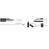 Elvedes Switch Cabel Kit Univ. Nero 2021040