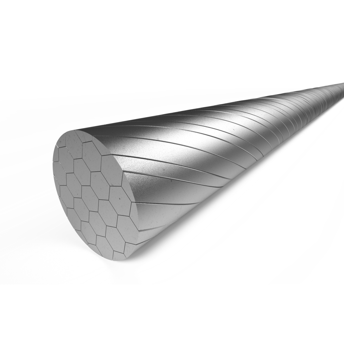 Elvedes Schakelbinnenk 2250 mm de acero inoxidable n-Nippel 2021056