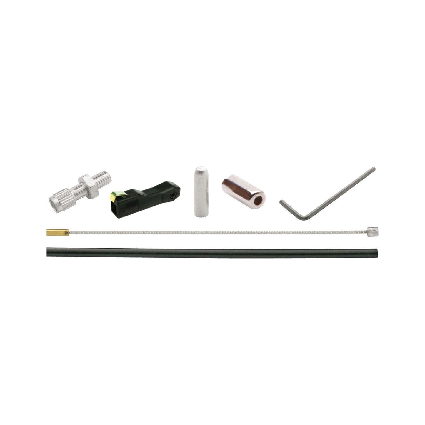 Set di cavi per ingranaggi Elvedes Sram Universal 1700 2250mm Galvanized - Black (su Map)