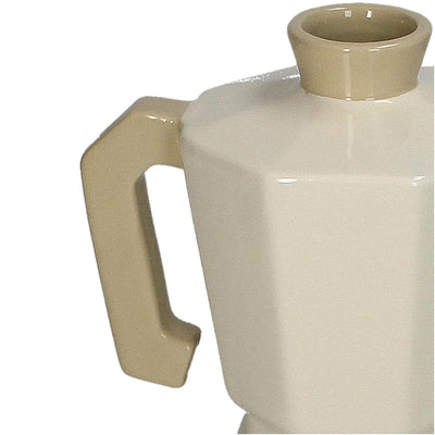 Vaso Kersten caffettiera in terracotta h25cm