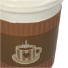 Kersten bloempot vaas coffee cup h16.5cm