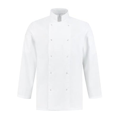 Giacca cuoco Bestex poliestere cotone bianco s