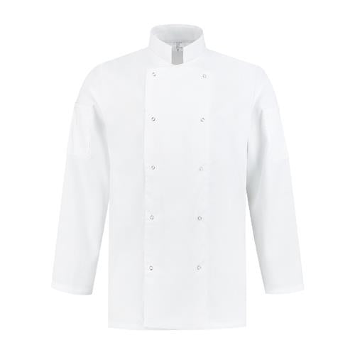 Giacca cuoco Bestex poliestere cotone bianco l