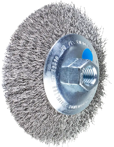 Spazzola in acciaio Pferd acciaio inox 115x10 m14 0,35 pos