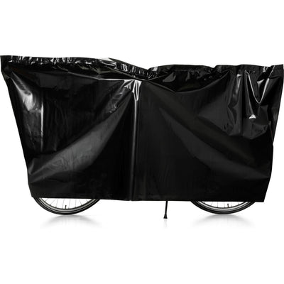 VK Cubierta de protección para bicicletas - Cubierta de bicicleta de polietileno negro (100x220cm)