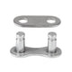 Kmc verbindingsschakel 1 8 snap-on ept zilver
