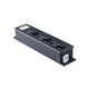 Bloque de distribución vd16 3 16a 230v negro