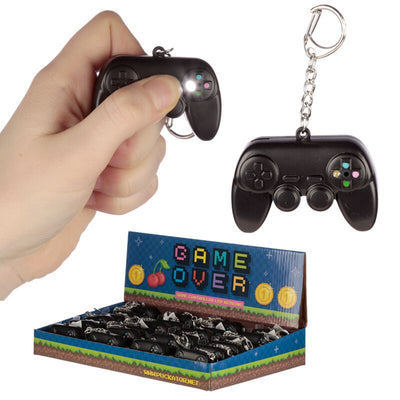 Juego sobre el anillo de llave de sonido LED
