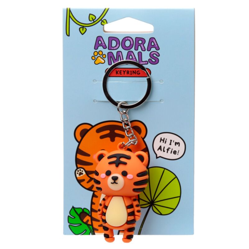 ALFIE DE TIGER ADORAMALS 3D PVC Ring