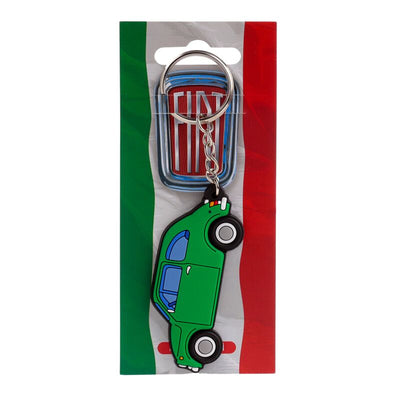 Fiat 500 Green PVC Ring