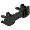 Klickfix Distancia Adaptador Conjunto E 90 grados negros