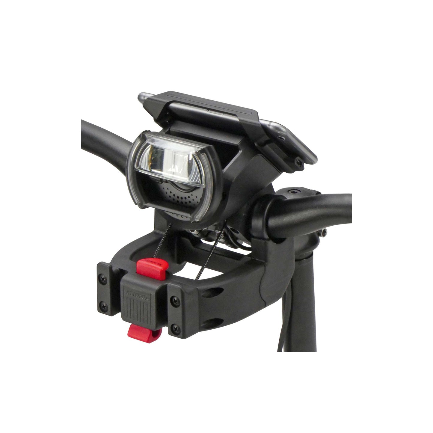 Klickfix Distancia Adaptador Conjunto E 90 grados negros