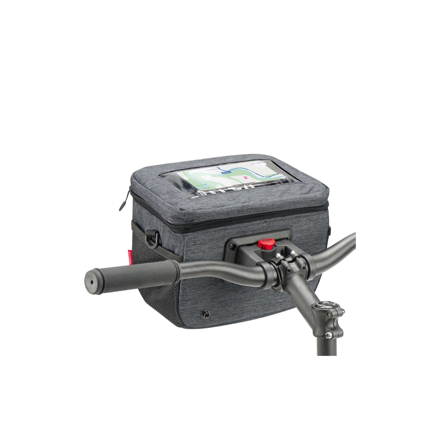 Klickfix stuurtas aventour city 6.5l grijs