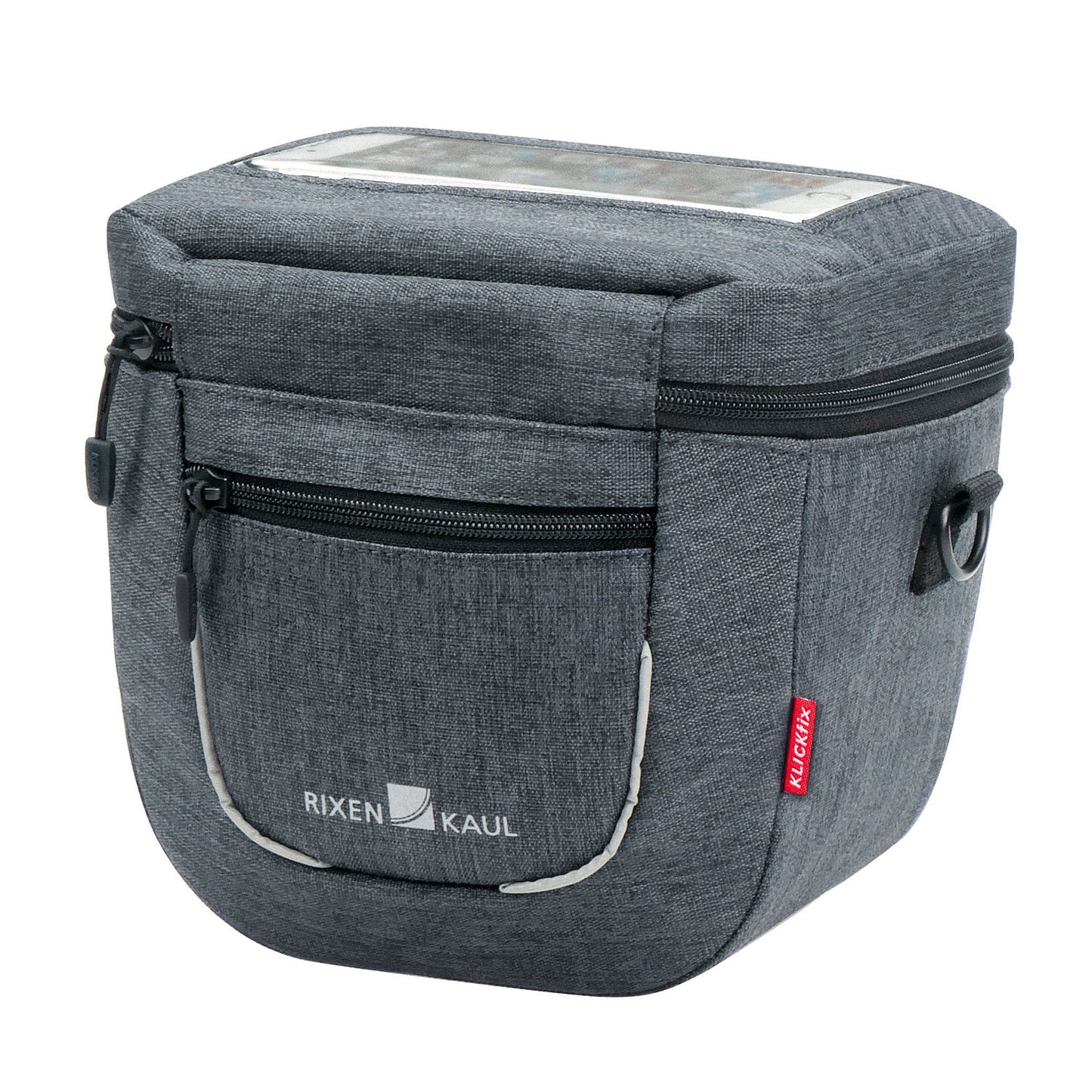 KlickFix handlebar bag Aventour Compact City 3L Gray