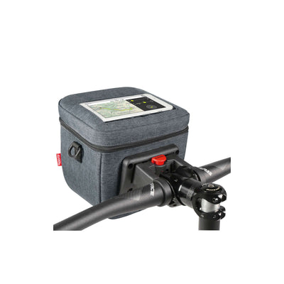 KlickFix handlebar bag Aventour Compact City 3L Gray
