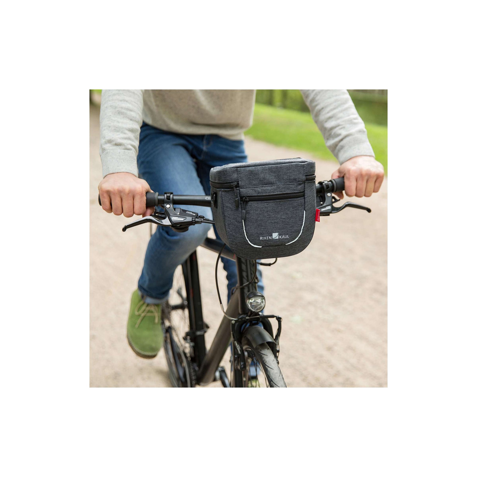 KlickFix handlebar bag Aventour Compact City 3L Gray