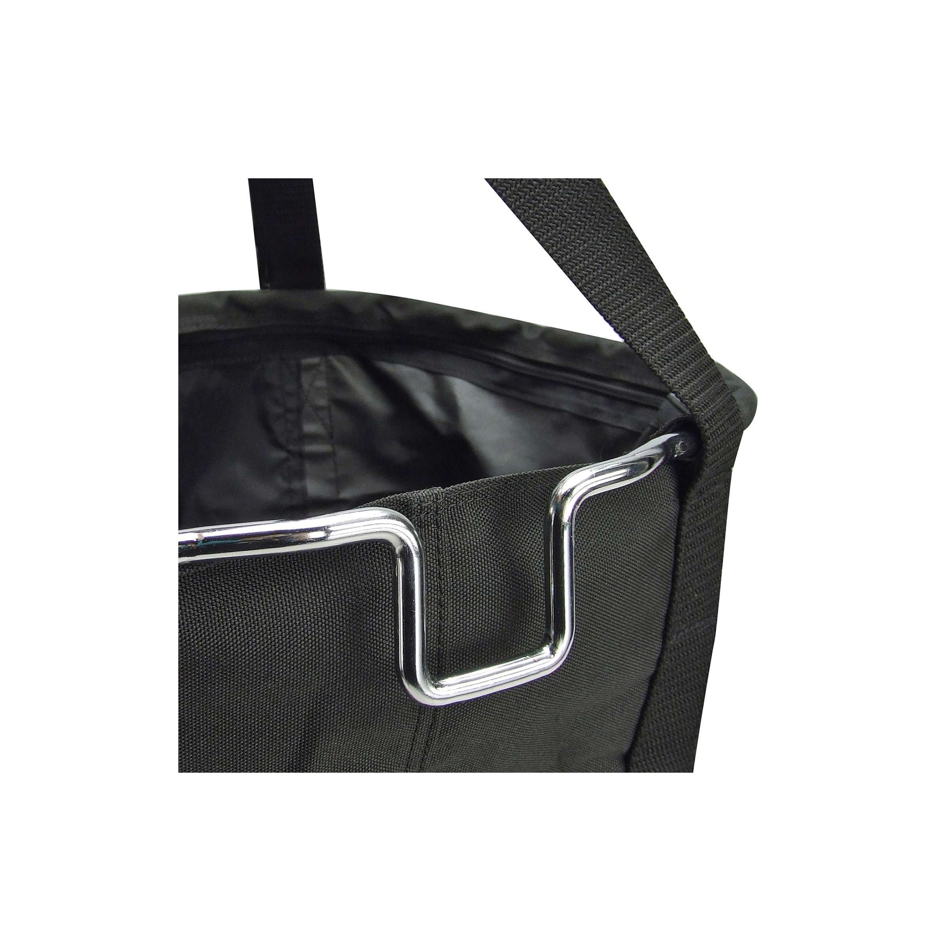 Borsa per cesto di fila di fili di fili r k shopper nero