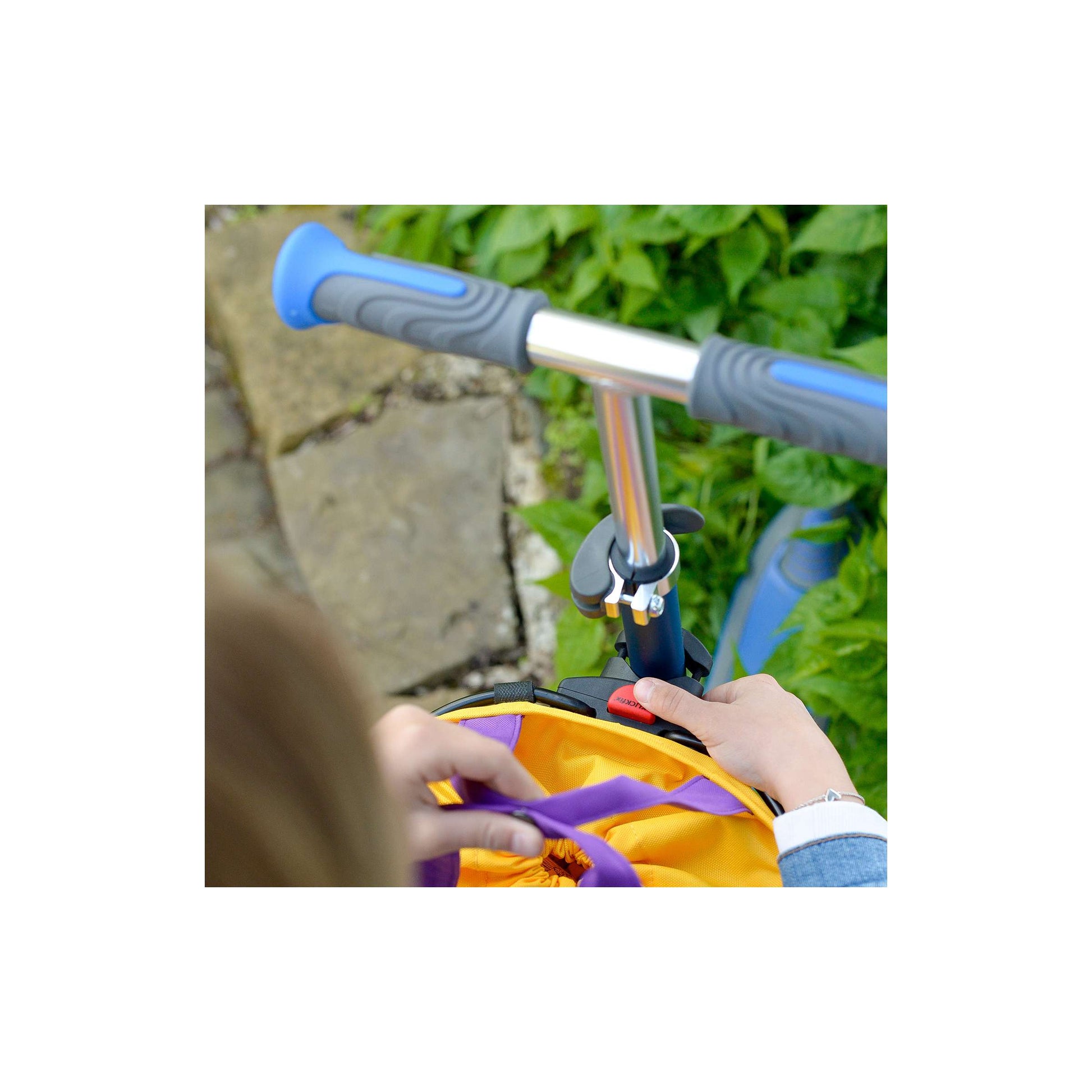 Klickfix Handlebar Shopper Child Lori 4L Blue