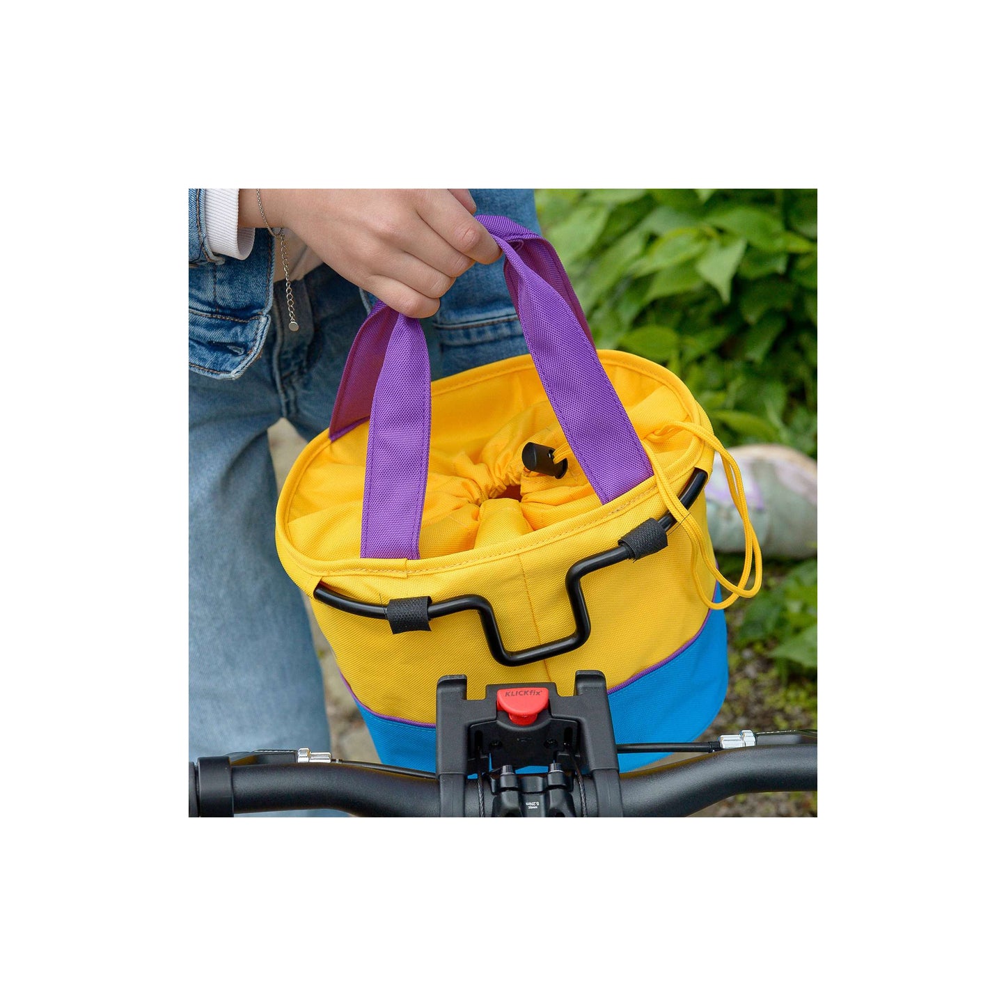Klickfix Handlebar Shopper Child Lori 4L Blue