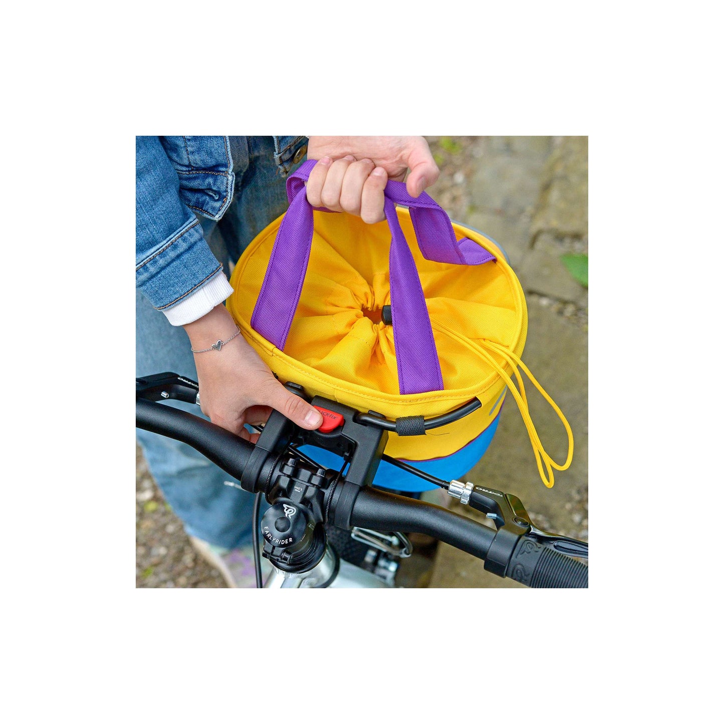 Klickfix Handlebar Shopper Child Lori 4L Blue