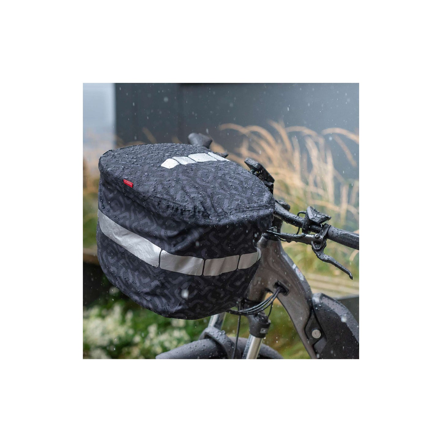 Klickfix Mandtas Rain cover M Black