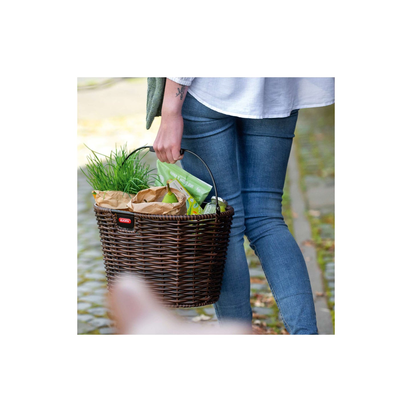 Klickfix Mand Structura Oval 16L KF Black Brown