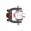 SteerAdapter Klickfix E Bike de gran tamaño (KF349)
