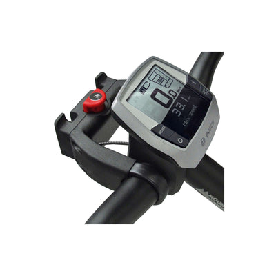 NEWLOXS STARTHER HOLDER KLICKFIX E-bike Ø22-26mm clamps + lock