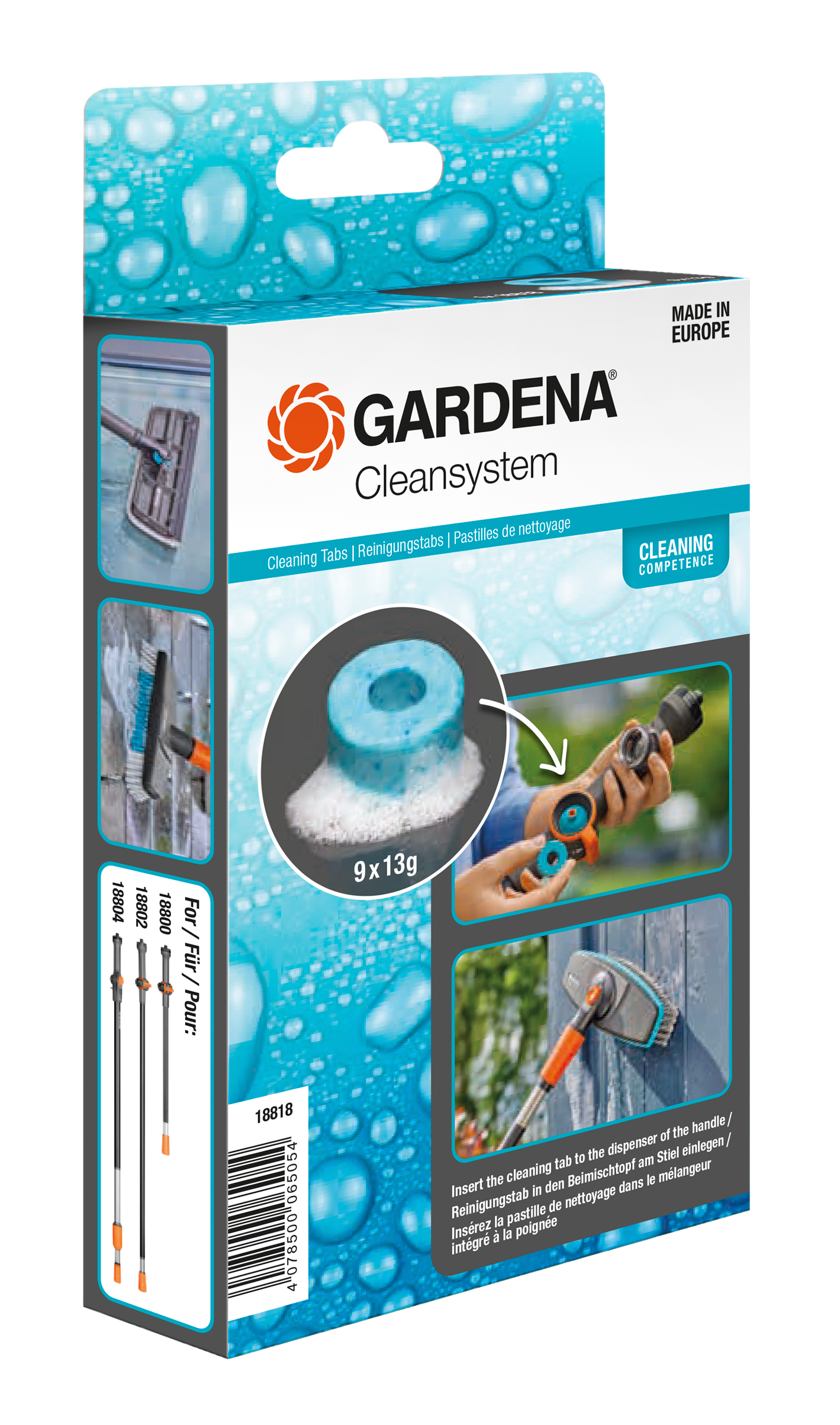 Gardena cleansystem shampoo tabletten - 18818-20