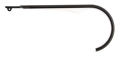 Schermata a catena Herrmans Slyde 38T ICNL. Pezzo di coda Matt Black