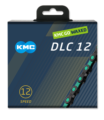 KMC Ketting DLC12 Black Celeste 126s encerado