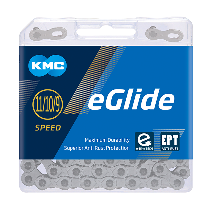 KMC Eglide Kitting 9 11V 132L Shimano Segnali