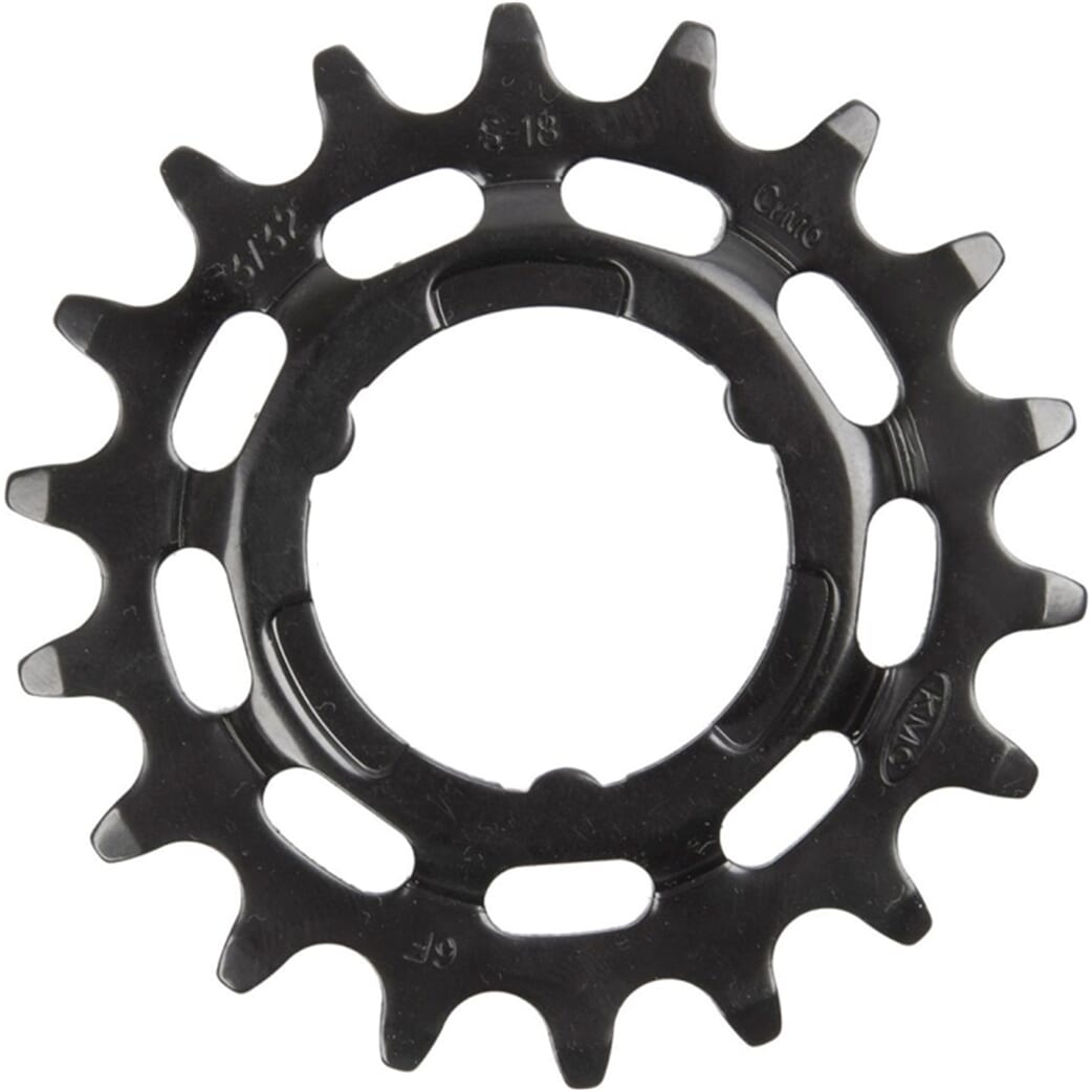 KMC Gear R Shimano 19T Chromoly Black 3 32