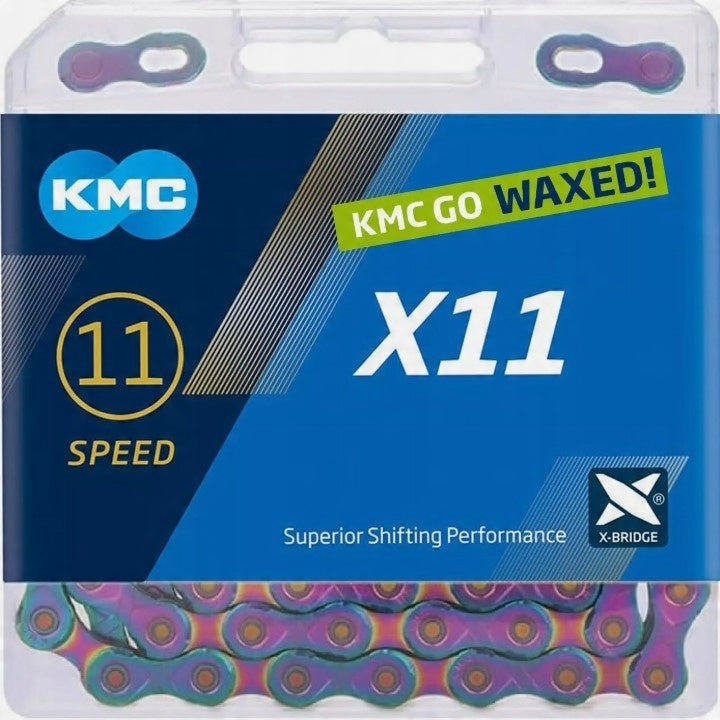 KMC Kitting x11 Aurora Blue 118s cerato