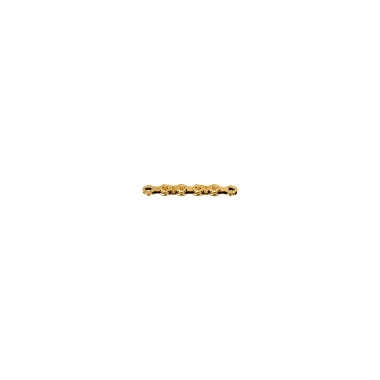 Kmc ketting x12 chain x12 126 links ti-n gold waxed