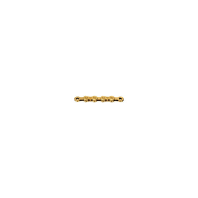 Kmc ketting x12 chain x12 126 links ti-n gold waxed