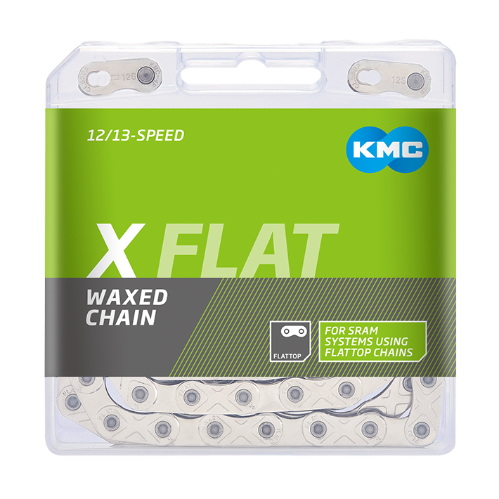 Kmc x flat waxed - silver (nickel plated)