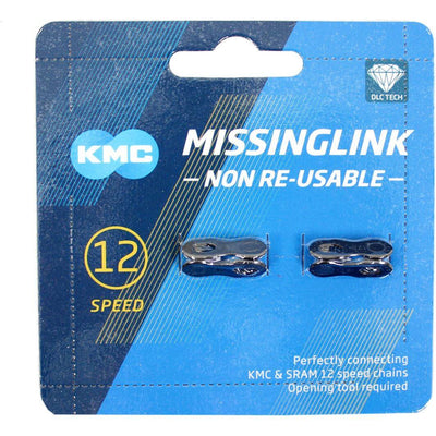 KMC MissingLink DLC 12 - 5.2mm - Zwart