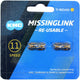 KMC MISSING LINK 11R TI -N Gold 5,2 mm - argento