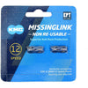 KMC MISSING LINK 12 NOPT Silver - 5,2 mm