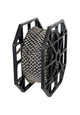 Cadena de rodillos kmc x12 plata negra 50mtr