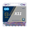 KMC Kitting 1 2-11 128 118L x11 Aurora Blue
