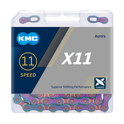 KMC Kitting 1 2-11 128 118L x11 Aurora Blue