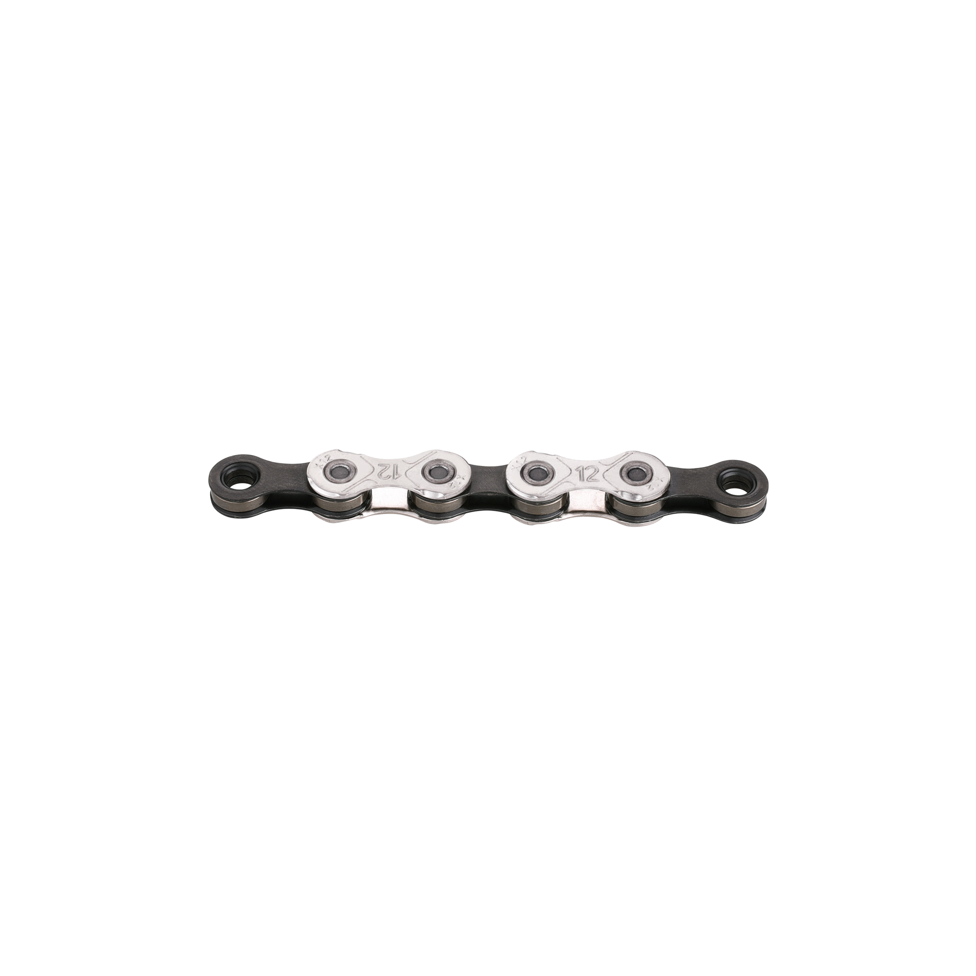 KMC X12 Cadena de bicicletas 126 Plata plateada Negro