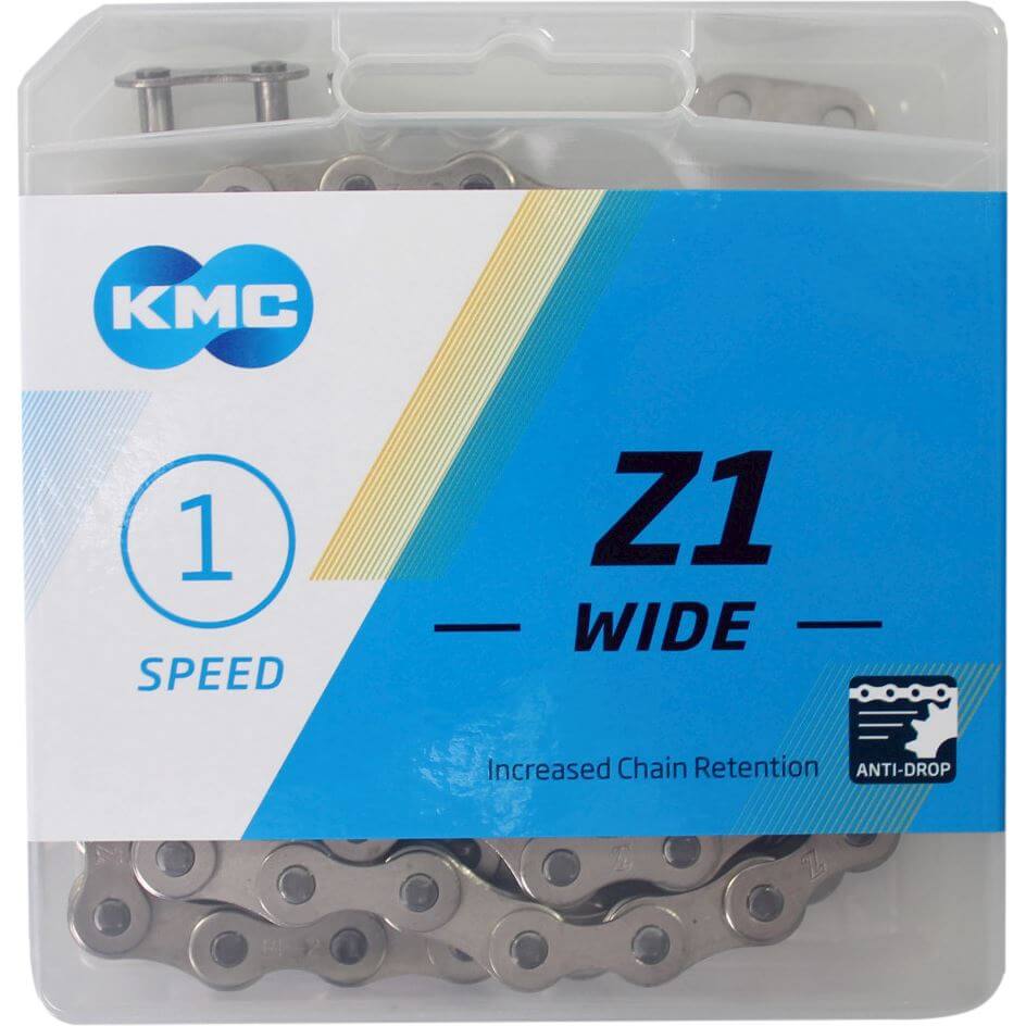 KMC Ketting 1 2-1 8 112 Z1 Wide Zilver