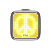 Knog blinder front - peace - black